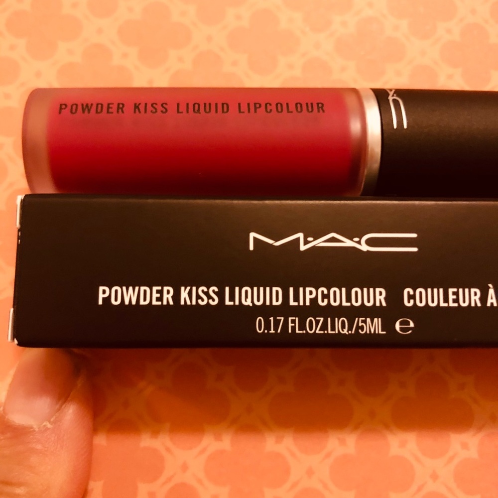 MAC powder kiss liquid lip color